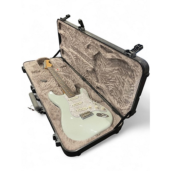 Used Fender American Professional II GT11 Sonic Blue Solid Body Electric Guitar