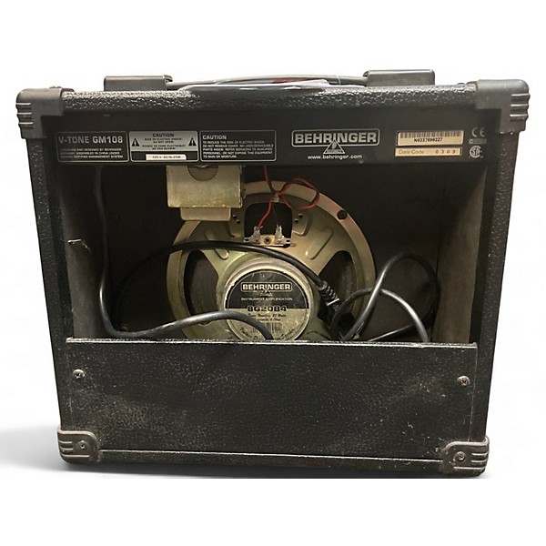 Used Behringer GM108 15W 1X8 V Tone Guitar Combo Amp