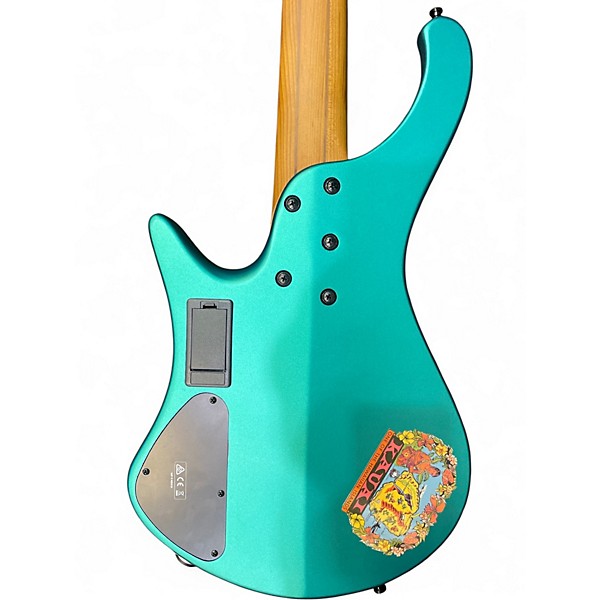 Used Ibanez EHB1005SMS Blue Electric Bass Guitar