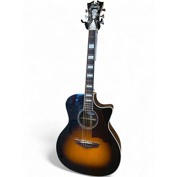 Used D'Angelico Premier SEROES GRAMERCY Tobacco Burst Acoustic Electric Guitar