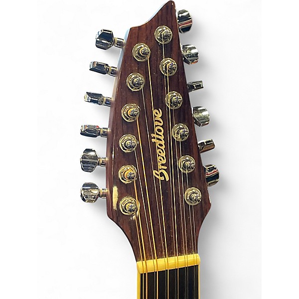 Used Breedlove Studio-12 2 Tone Sunburst 12 String Acoustic Electric Guitar