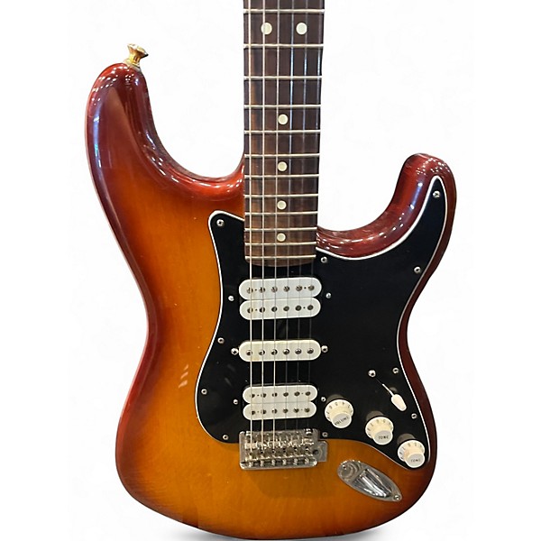 Used 2020 Fender Player Stratocaster HSH Tobacco Sunburst Solid Body Electric Guitar