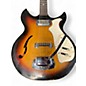Used 1960s Harmony H81 REBEL Sunburst Hollow Body Electric Guitar thumbnail