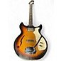 Used 1960s Harmony H81 REBEL Sunburst Hollow Body Electric Guitar