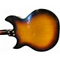 Used 1960s Harmony H81 REBEL Sunburst Hollow Body Electric Guitar