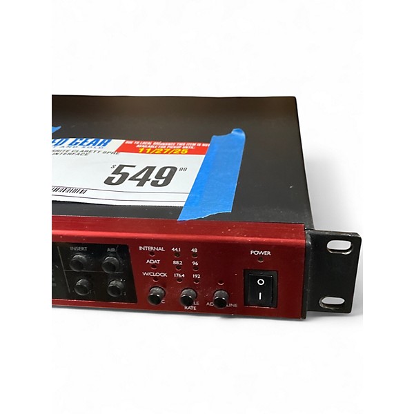 Used Focusrite Clarett 8Pre ADAT Audio Interface