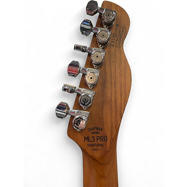 Used Chapman ML3 Pro Traditional Metallic Gold Solid Body Electric Guitar