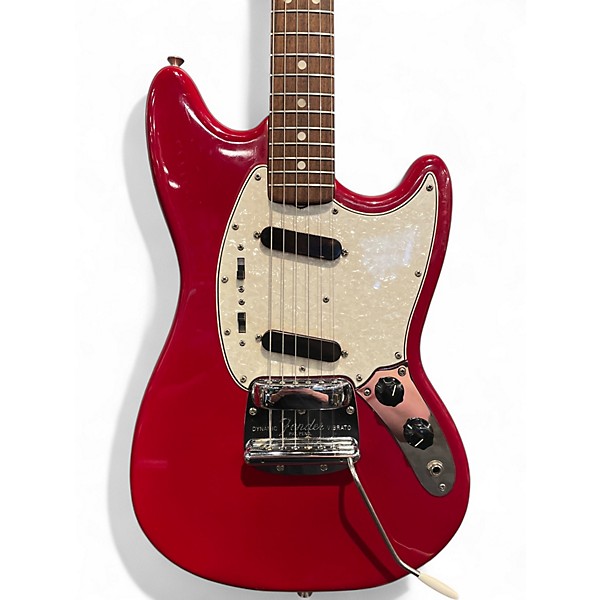 Vintage 1966 Fender Mustang RED Solid Body Electric Guitar