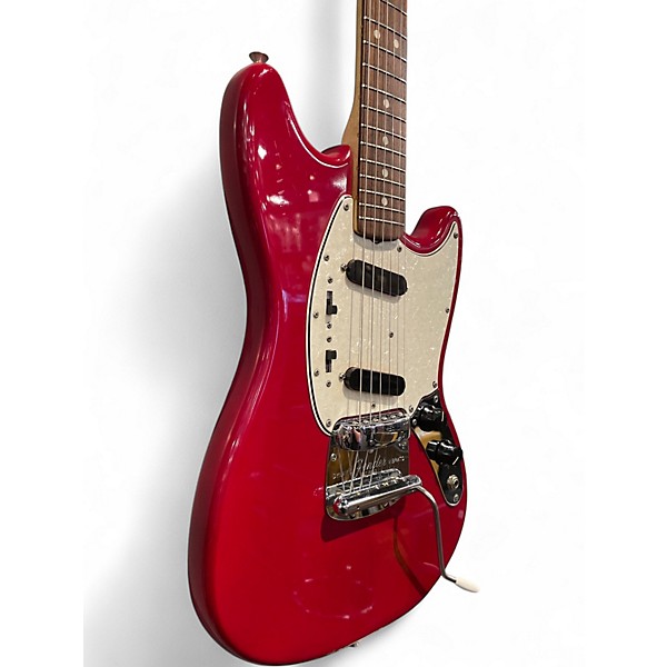 Vintage 1966 Fender Mustang RED Solid Body Electric Guitar