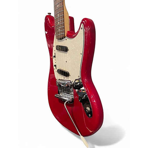 Vintage 1966 Fender Mustang RED Solid Body Electric Guitar