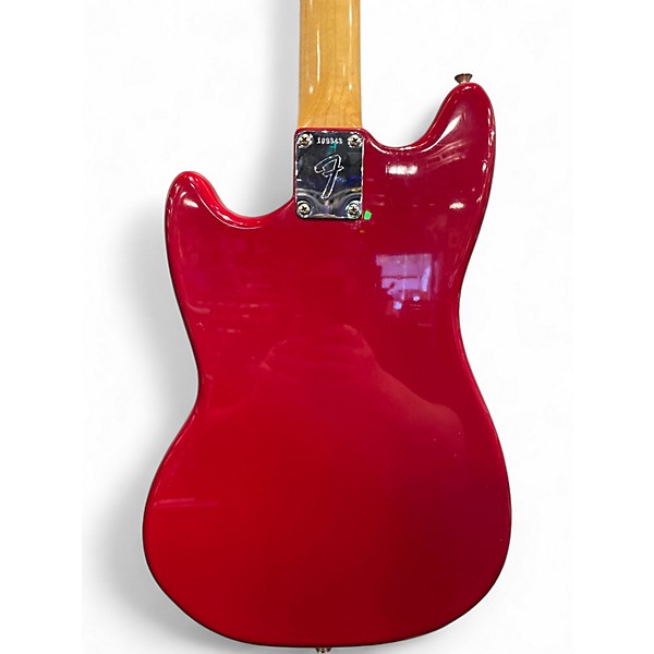 Vintage 1966 Fender Mustang RED Solid Body Electric Guitar