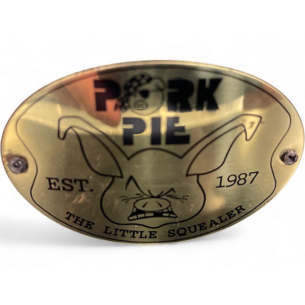 Used Pork Pie 12X5 Little Squealer Snare Black Drum