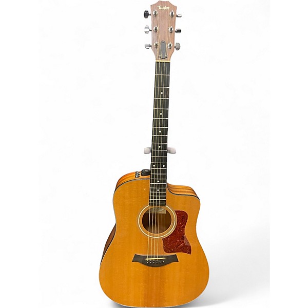 Used Taylor 110CE Natural Acoustic Electric Guitar