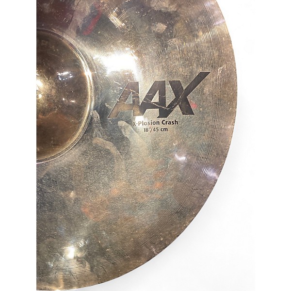 Used SABIAN 18in AAX Xplosion Crash Cymbal