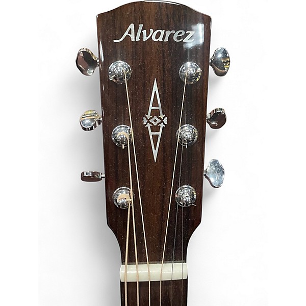 Used Alvarez MF66CE Worn Brown Acoustic Electric Guitar