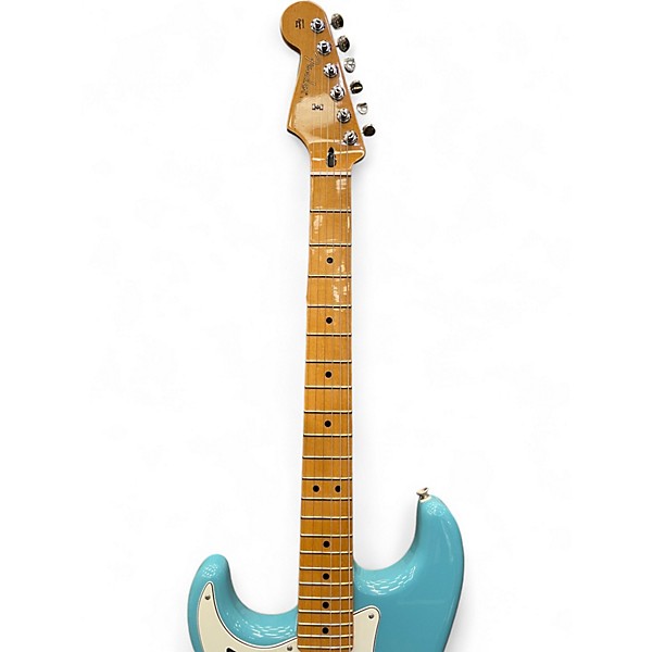 Used Fender STRATOCASTER PLAYER II SERIES LEFT HANDED AQUATONE BLUE Solid Body Electric Guitar