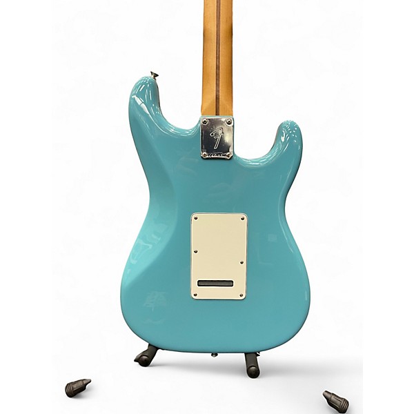 Used Fender STRATOCASTER PLAYER II SERIES LEFT HANDED AQUATONE BLUE Solid Body Electric Guitar