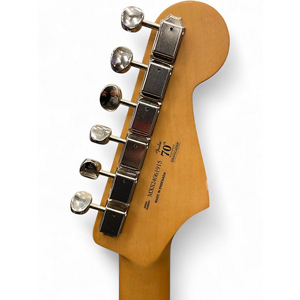 Used Fender STRATOCASTER PLAYER II SERIES LEFT HANDED AQUATONE BLUE Solid Body Electric Guitar