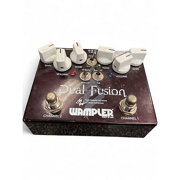 Used Wampler Dual Fusion Tom Quayle Signature Overdrive Effect Pedal