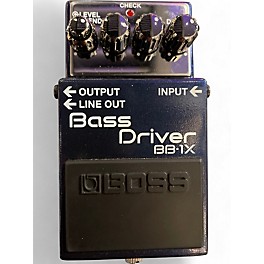 Used BOSS BB1X Bass Driver Bass Effect Pedal