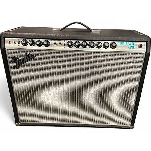 Used Fender 1968 Custom Twin Reverb 85W 2x12 Tube Guitar Combo Amp