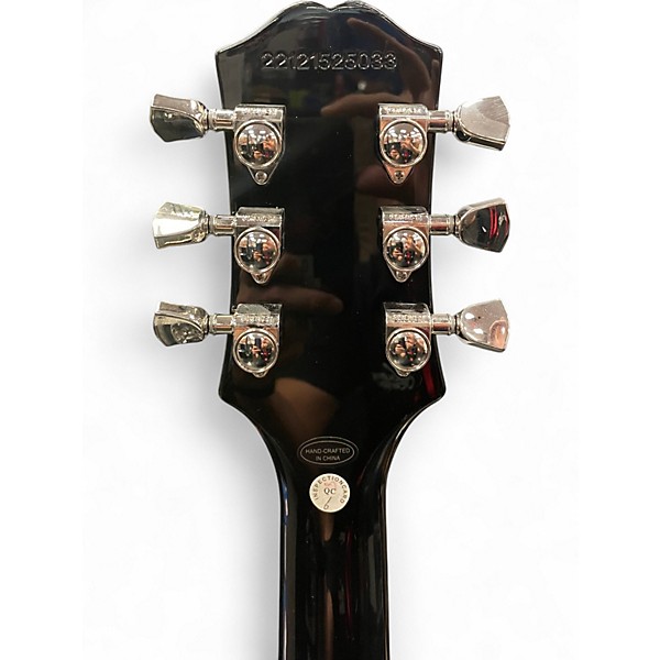 Used Epiphone Les Paul Custom Silverburst Solid Body Electric Guitar