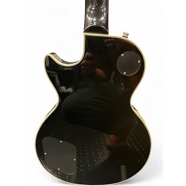 Used Epiphone Les Paul Custom Silverburst Solid Body Electric Guitar