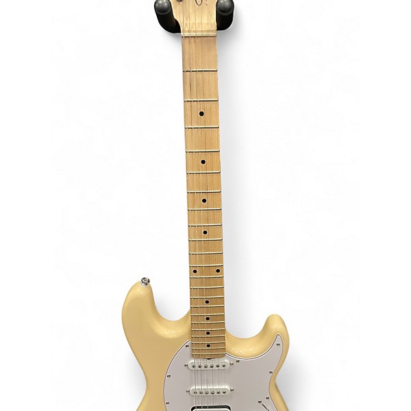 Used Sterling by Music Man Cutlass HSS Vintage Cream Solid Body Electric Guitar