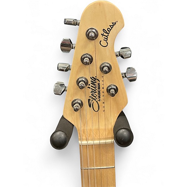 Used Sterling by Music Man Cutlass HSS Vintage Cream Solid Body Electric Guitar