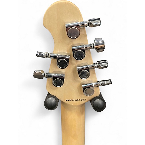 Used Sterling by Music Man Cutlass HSS Vintage Cream Solid Body Electric Guitar