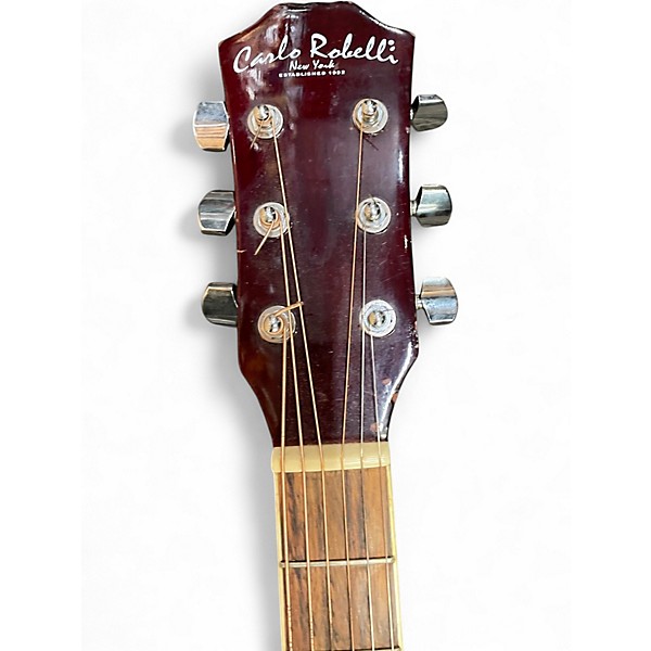 Used Carlo Robelli CW4106ESB Burst Acoustic Electric Guitar