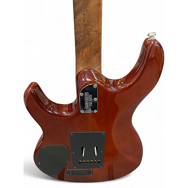 Used Ernie Ball Music Man LIII HSS QUILT TOP LUSCIOUS GREEN Solid Body Electric Guitar