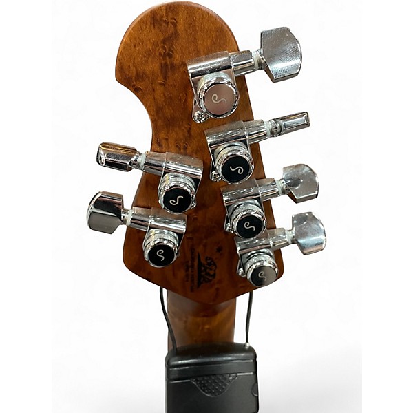 Used Ernie Ball Music Man LIII HSS QUILT TOP LUSCIOUS GREEN Solid Body Electric Guitar