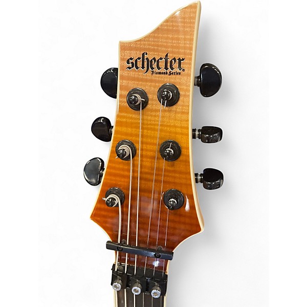 Used Schecter Guitar Research C-1 SLS Elite Antique Burst Solid Body Electric Guitar