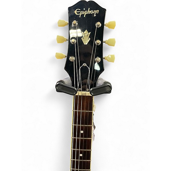 Used Epiphone ES335 3 Tone Sunburst Hollow Body Electric Guitar