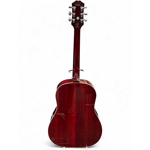 Used 2024 Epiphone SLASH J45 Vermillion Acoustic Electric Guitar