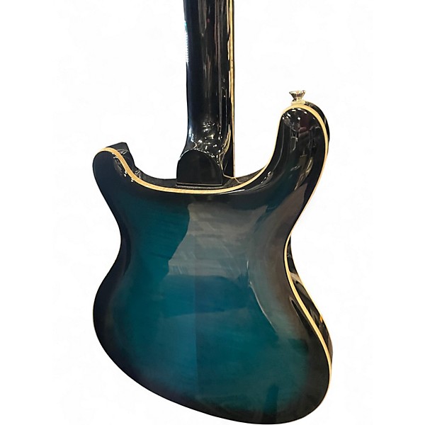 Used PRS SE HOLLOW BODY II PIEZO PEACOCK BLUE Hollow Body Electric Guitar