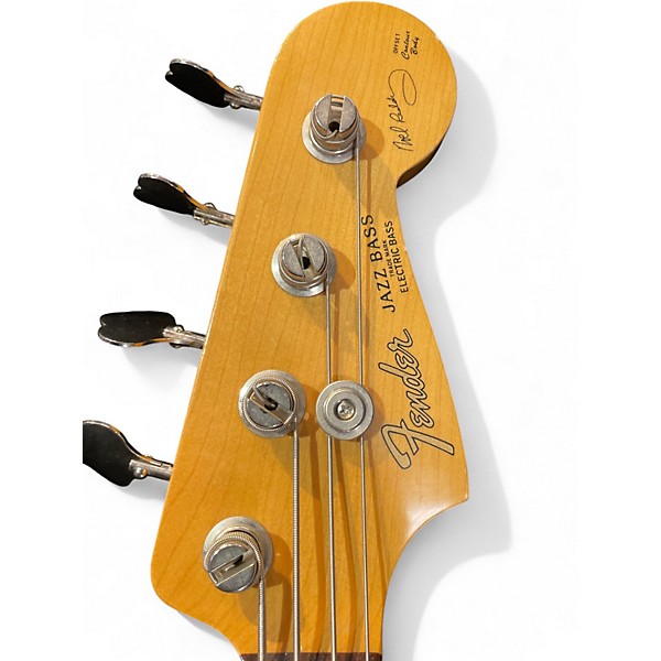 Used Fender NOEL REDDING JAZZ BASS Tobacco Burst Electric Bass Guitar