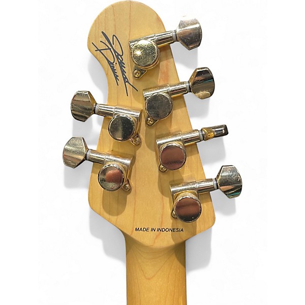 Used Sterling by Music Man JARED DINES STINGRAY BLACK Solid Body Electric Guitar