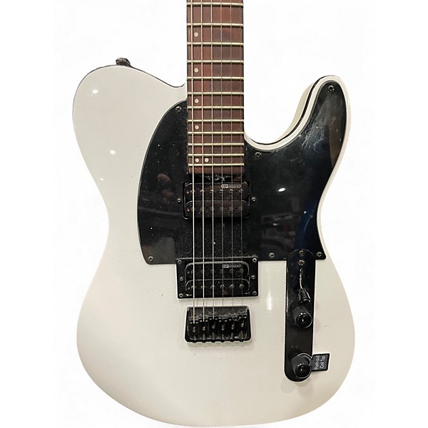 Used ESP LTD TE200 WHITE Solid Body Electric Guitar