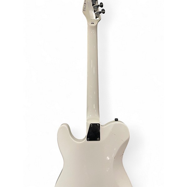 Used ESP LTD TE200 WHITE Solid Body Electric Guitar