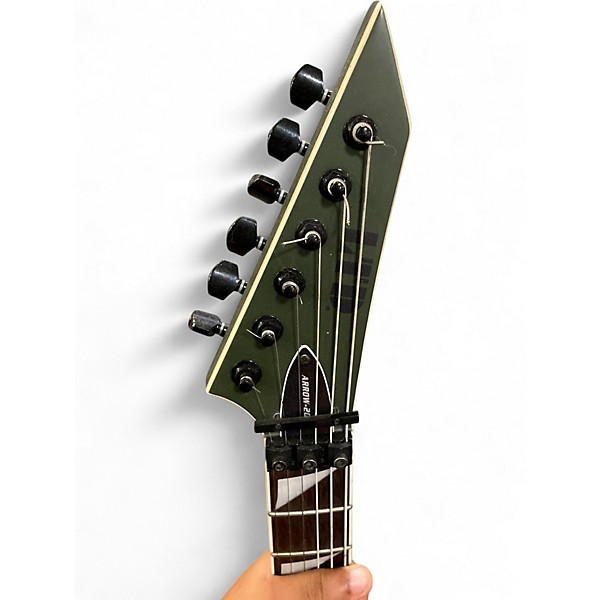 Used ESP LTD arrow 200 Green Electric Guitar