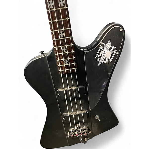 Used Epiphone Nikki Sixx Signature Blackbird Black Electric Bass Guitar