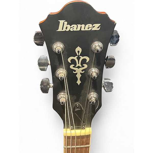 Used Ibanez Artcore AF55 Faded Tobacco Hollow Body Electric Guitar