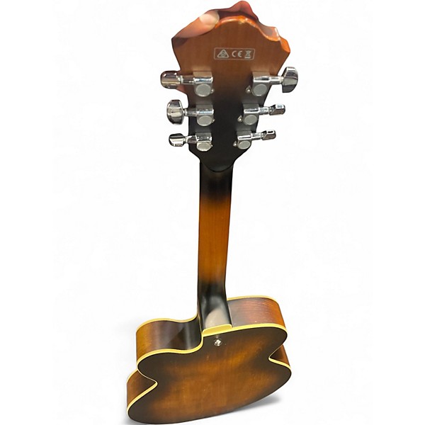 Used Ibanez Artcore AF55 Faded Tobacco Hollow Body Electric Guitar