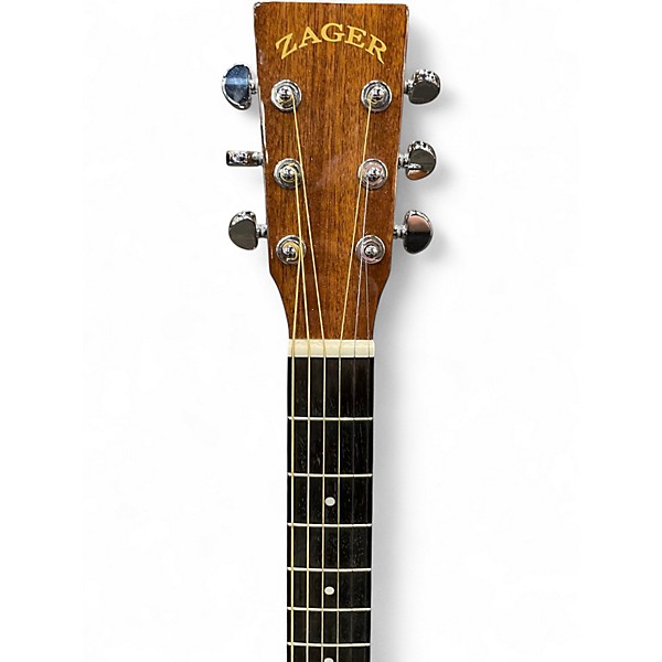 Used Zager ZAD-20 Natural Acoustic Guitar