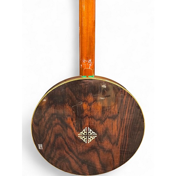 Vintage 1970s Aria 5 STRING BANJO Natural Banjo