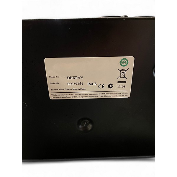 Used dbx Driverack PA Crossover