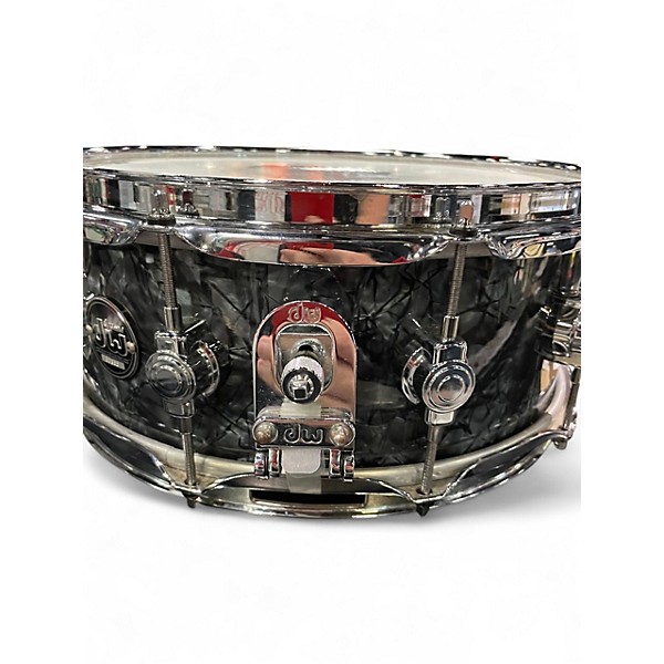 Used DW 14X5.5 Performance Series Snare BLACK DIAMOND Drum