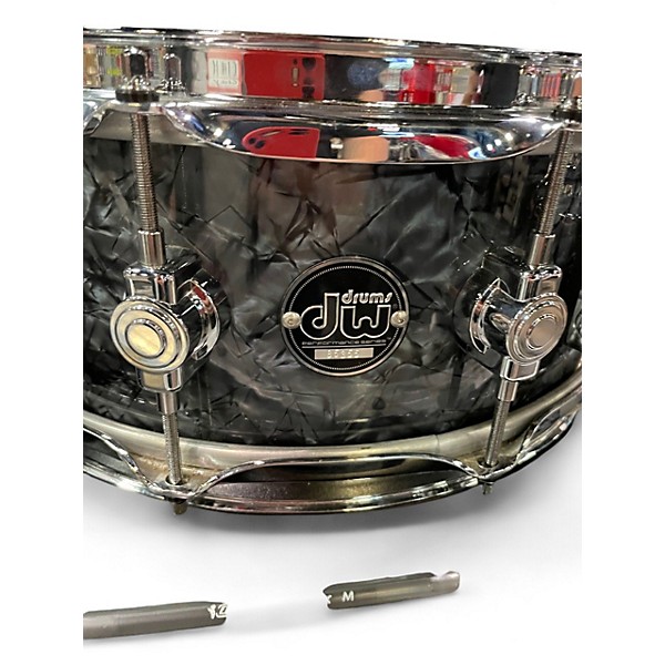 Used DW 14X5.5 Performance Series Snare BLACK DIAMOND Drum